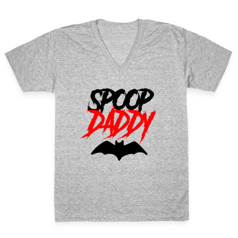 Spoop Daddy V-Neck Tee Shirt