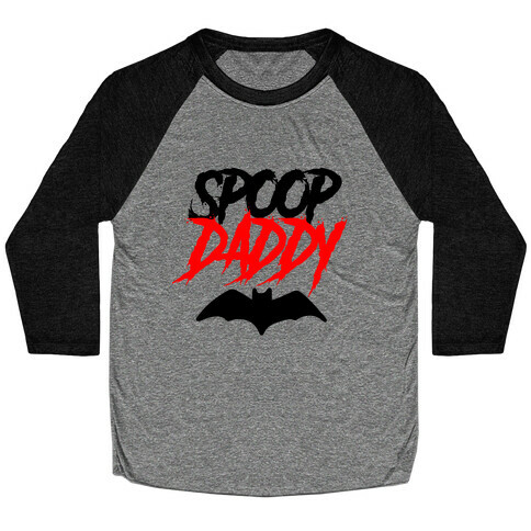 Spoop Daddy Baseball Tee