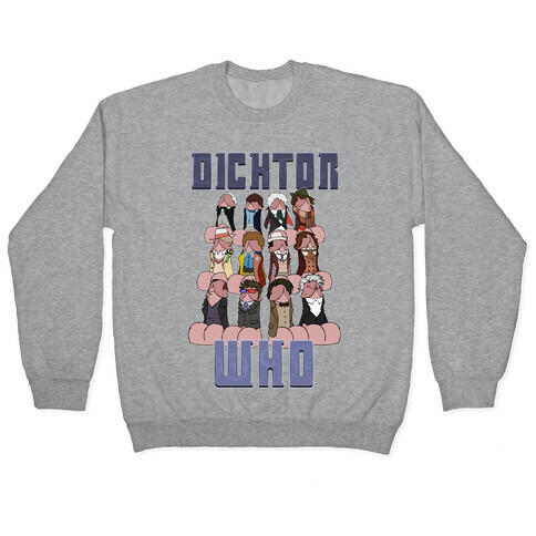 Dicktor Who Pullover