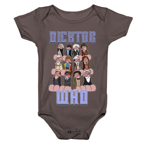 Dicktor Who Baby One-Piece