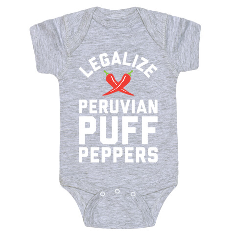 Legalize Peruvian Puff Peppers Baby One-Piece