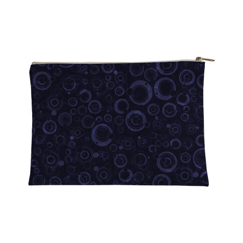 Gallifreyan Text Pattern Accessory Bag