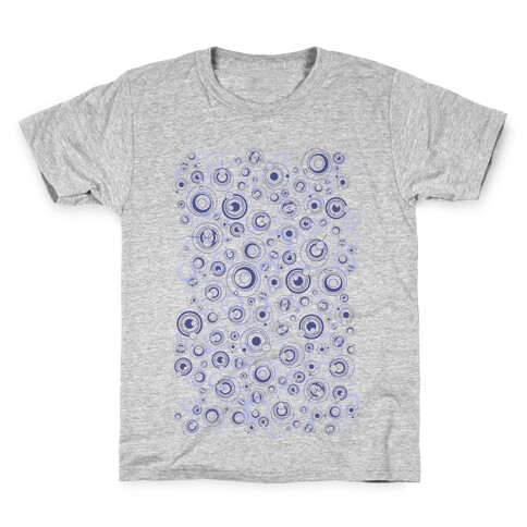 Gallifreyan Text Pattern Kids T-Shirt