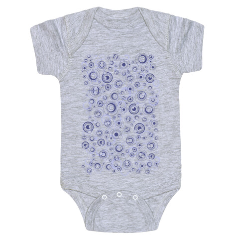 Gallifreyan Text Pattern Baby One-Piece