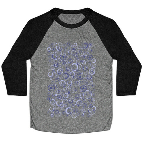 Gallifreyan Text Pattern Baseball Tee