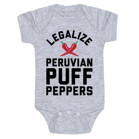 Legalize Peruvian Puff Peppers Baby One-Piece