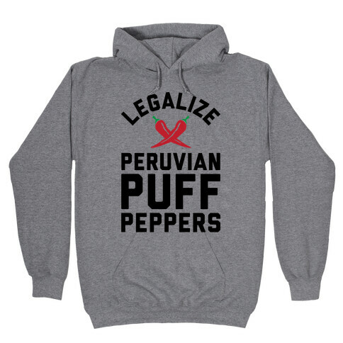 Legalize Peruvian Puff Peppers Hooded Sweatshirt