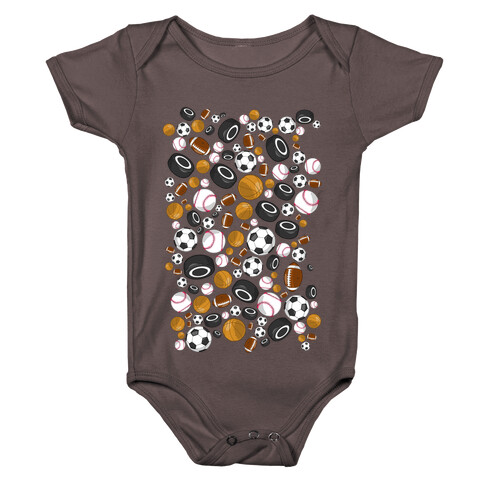 Sports Balls Pattern Baby One-Piece