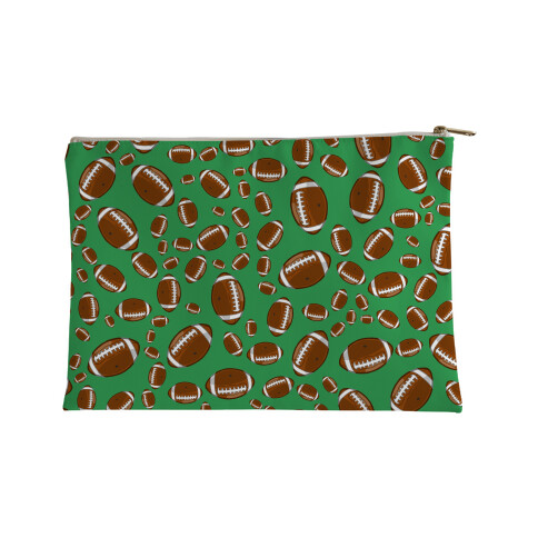 Footballs Pattern Accessory Bag