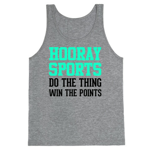 Hooray Sports (Teal) Tank Top