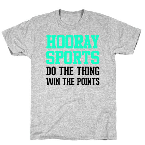Hooray Sports (Teal) T-Shirt
