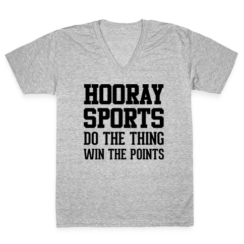 Hooray Sports V-Neck Tee Shirt