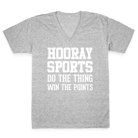 Hooray Sports V-Neck Tee Shirt