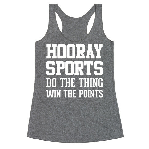 Hooray Sports Racerback Tank Top