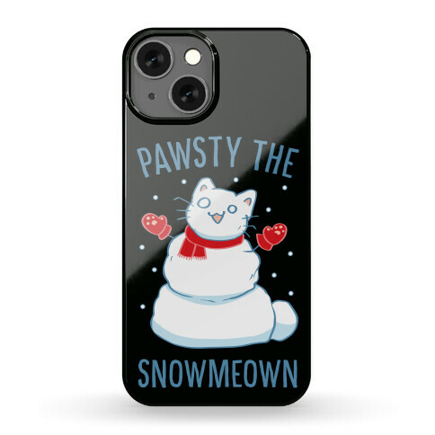 Pawsty The Snowmeown Phone Case