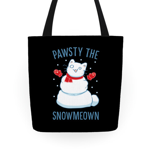 Pawsty The Snowmeown Tote