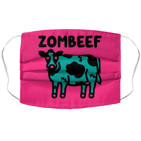 Zombeef  Accordion Face Mask
