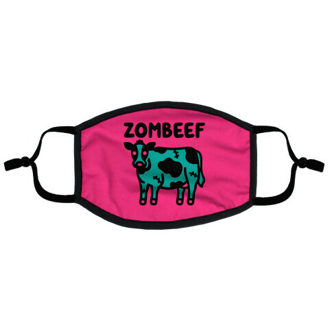 Zombeef  Flat Face Mask