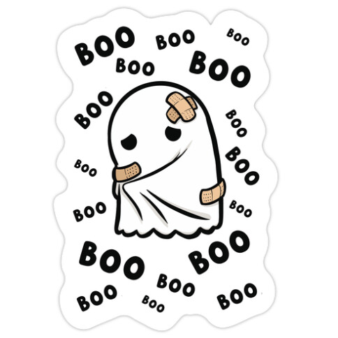 Boo Boos Die Cut Sticker