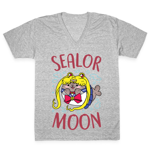 Sealor Moon V-Neck Tee Shirt