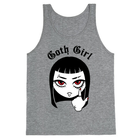 Goth Girl Tank Top