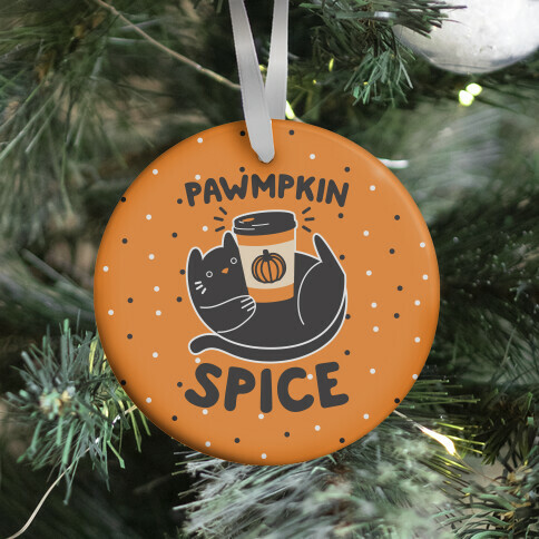 Pawmpkin Spice Ornament