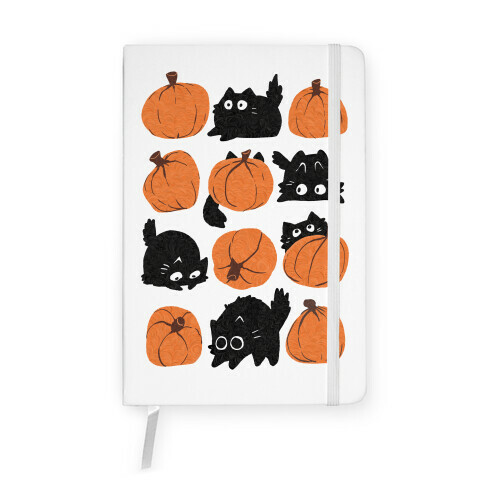 Pumpkin Cats Notebook