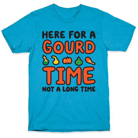 Here For A Gourd Time Not A Long Time T-Shirt