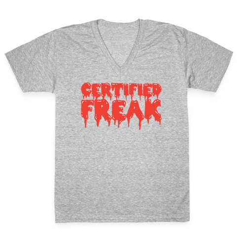 Certified Freak Drippy V-Neck Tee Shirt
