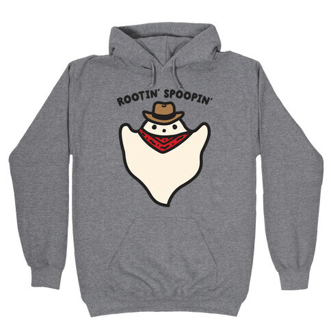 Rootin' Spoopin' Cowboy Ghost Hooded Sweatshirt