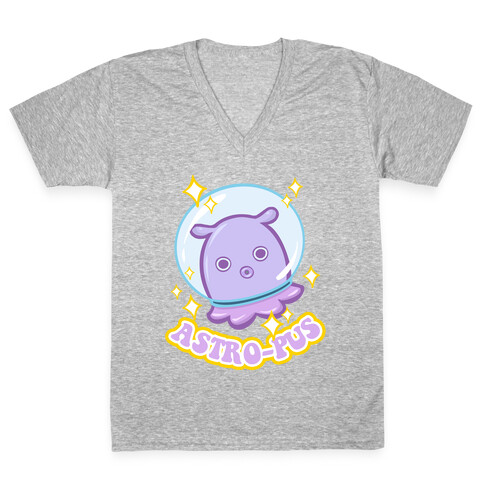 Astro-pus V-Neck Tee Shirt