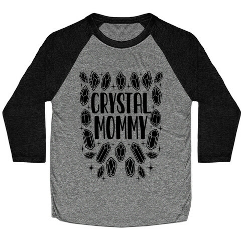 Crystal Mommy Baseball Tee