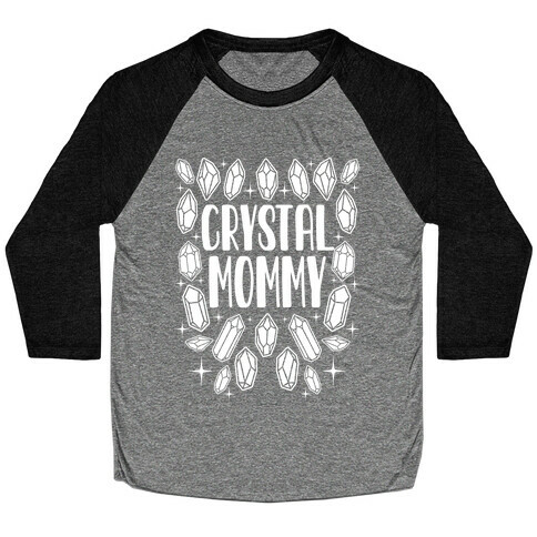 Crystal Mommy Baseball Tee