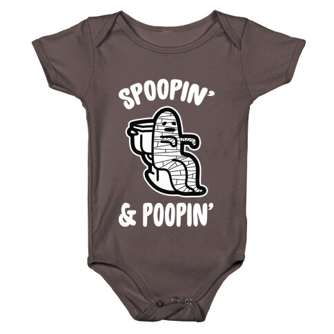 Spoopin' & Poopin' Baby One-Piece