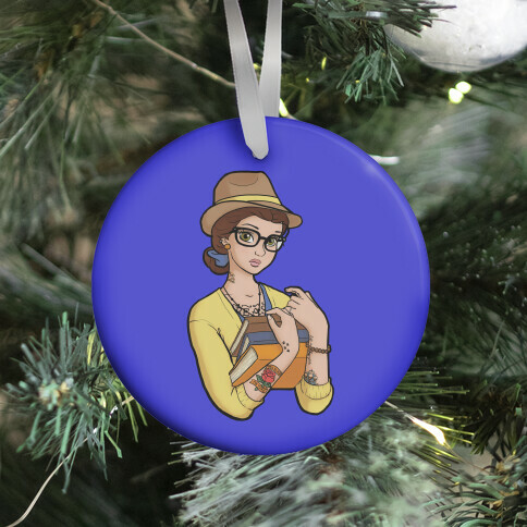 Hipster Belle Ornament