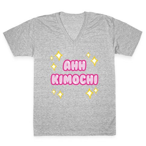 Ahh Kimochi V-Neck Tee Shirt