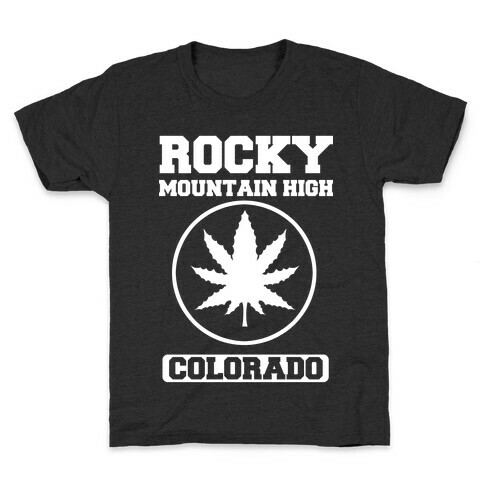 Rocky Mountain High Colorado Kids T-Shirt