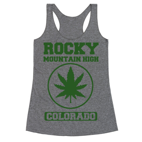 Rocky Mountain High Colorado Racerback Tank Top