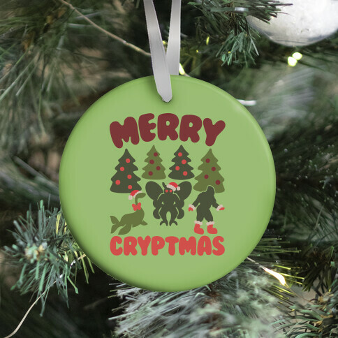 Merry Cryptmas Ornament