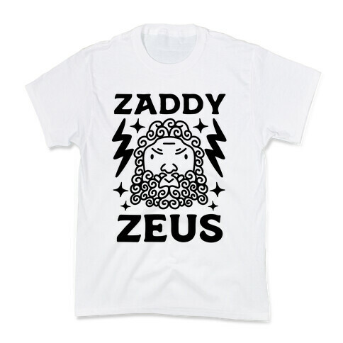 Zaddy Zeus Kids T-Shirt