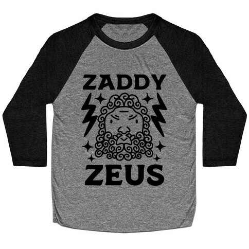 Zaddy Zeus Baseball Tee