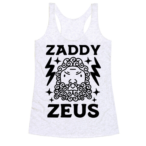 Zaddy Zeus Racerback Tank Top