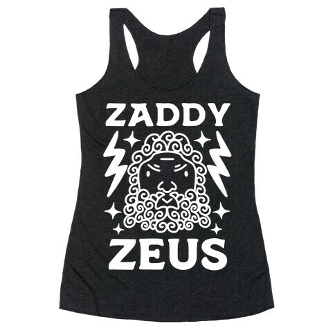 Zaddy Zeus Racerback Tank Top