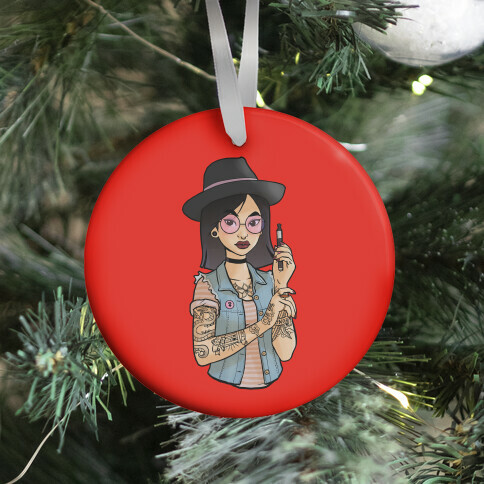 Punk Fashion Mulan Ornament