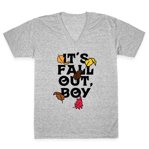 It's Fall Out, Boy V-Neck Tee Shirt
