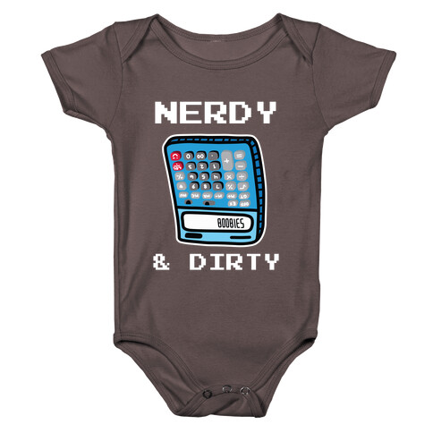 Nerdy & Dirty Baby One-Piece