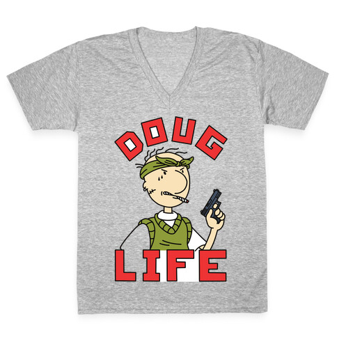 Doug Life V-Neck Tee Shirt