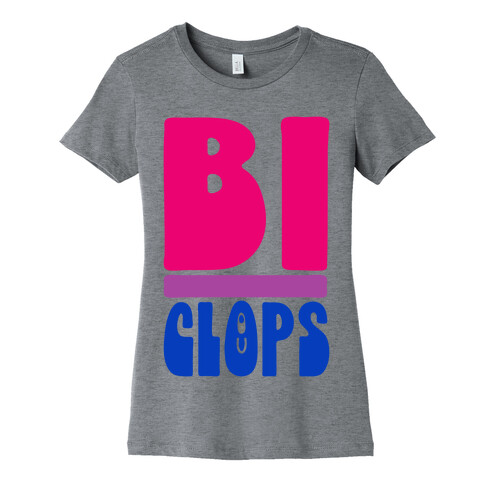 Bi-Clops Bisexual Cyclops Parody Womens T-Shirt