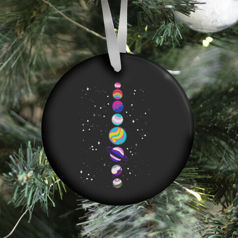 LGBTQ+ Planets Ornament