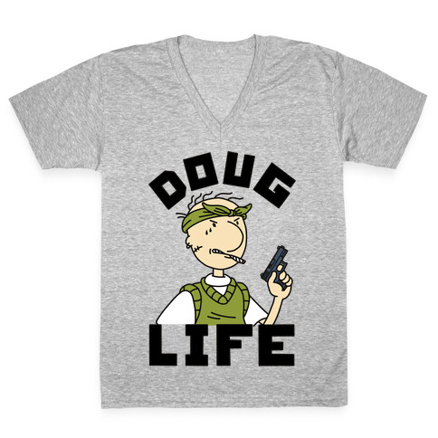 Doug Life V-Neck Tee Shirt